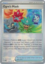 SV Prismatic Evolutions 118/131 Ogre's Mask (POKE BALL Pattern Holo)
