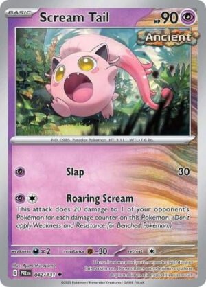 SV Prismatic Evolutions 042/131 Scream Tail