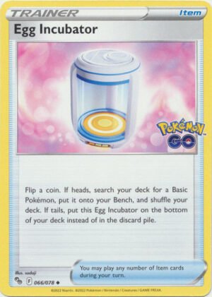 Pokemon GO 066/078 Egg Incubator