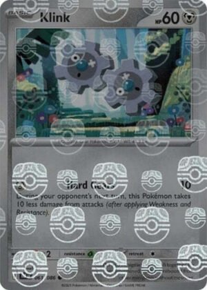 SV Black Bolt 061/086 Klink (MASTER BALL Reverse Holo)