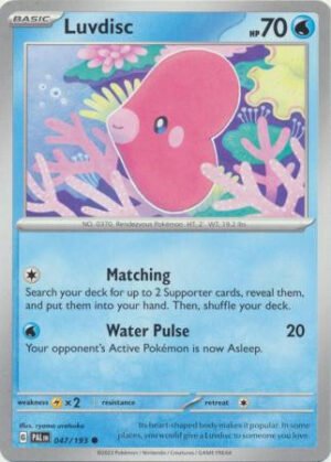 SV Paldea Evolved 047/193 Luvdisc
