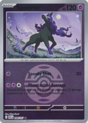 ME Ascended Heroes 098/217 Spectrier (Reverse Holo BALL SYMBOL)
