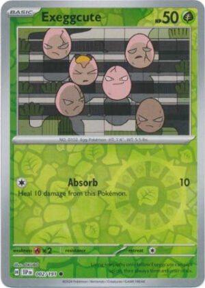 SV Surging Sparks 002/191 Exeggcute (Reverse Holo)