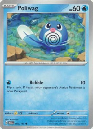 Scarlet & Violet 151 060/165 Poliwag
