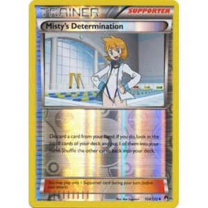XY BREAKpoint 104/122 Misty's Determination (Reverse Holo)