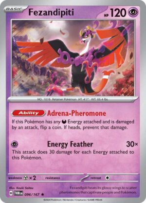 SV Twilight Masquerade 096/167 Fezandipiti (Non-Holo)