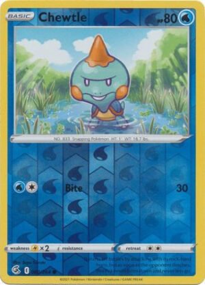 Fusion Strike 080/264 Chewtle (Reverse Holo)