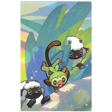 Mini Tin Art Card Galar Pal Grookey