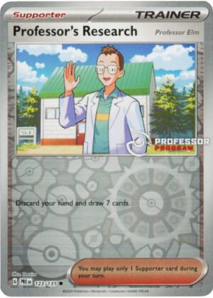 SV Prismatic Evolutions 123/131 Professor's Research [Professor Elm] (Professor Program League Promo)