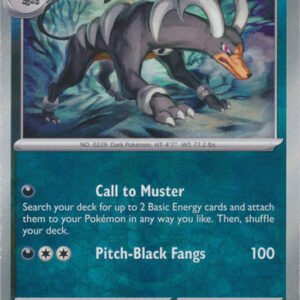 SV Prismatic Evolutions 063/131 Houndoom (MASTER BALL Pattern Holo)