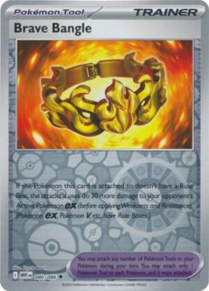 SV White Flare 080/086 Brave Bangle (Reverse Holo)