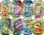 SV Prismatic Evolutions Mini Tin Bundle (Set of 8 Tins)