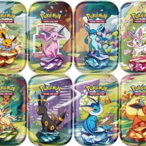 SV Prismatic Evolutions Mini Tin Bundle (Set of 8 Tins)