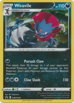 Sword & Shield Promo SWSH246 Weavile