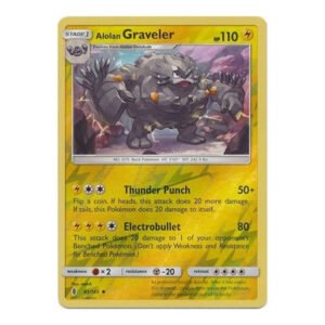 SM Guardians Rising 41/145 Alolan Graveler (Reverse Holo)