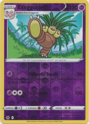 Crown Zenith 058/159 Exeggutor (Reverse Holo)