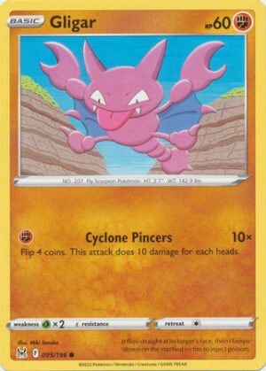 SWSH Lost Origin 095/196 Gligar
