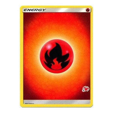 Sun and Moon (Base Set) EN2 Fire Energy (Charizard Symbol 5)