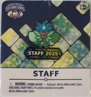 LAIC STAFF 2025 Teal Mask Ogerpon Pin Badge