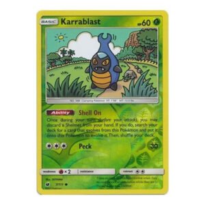 SM Crimson Invasion 007/111 Karrablast (Reverse Holo)