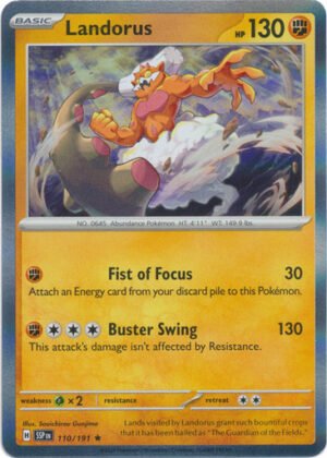 SV Surging Sparks 110/191 Landorus (Holo)
