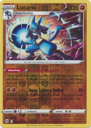 Brilliant Stars 079/172 Lucario (Reverse Holo)