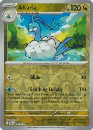 SV Obsidian Flames 160/197 Altaria (Reverse Holo)