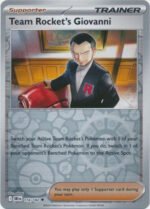 SV Destined Rivals 174/182 Team Rocket’s Giovanni (Reverse Holo)