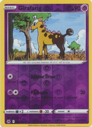 Crown Zenith 061/159 Girafarig (Reverse Holo)