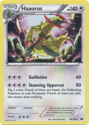 Dark Explorers 89/108 Haxorus (Holo)