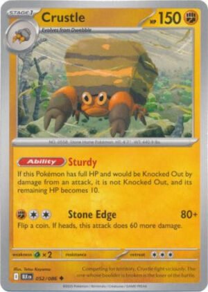 SV Black Bolt 052/086 Crustle