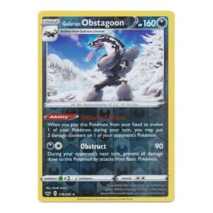 Sword & Shield (Base) 119/202 Galarian Obstagoon (Reverse Holo)