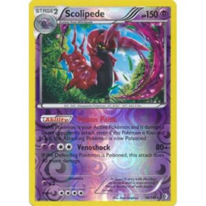 Boundaries Crossed 74/149 Scolipede (Reverse Holo)
