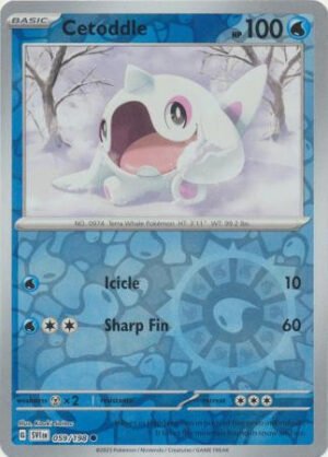 Scarlet & Violet (Base Set) 059/198 Cetoddle (Reverse Holo)