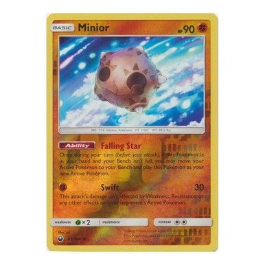 SM Celestial Storm 83/168 Minior (Reverse Holo)