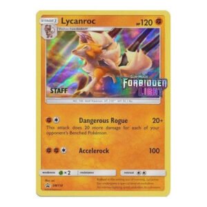 Sun & Moon Promo SM118 Lycanroc (Staff)