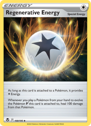 SWSH Silver Tempest 168/195 Regenerative Energy
