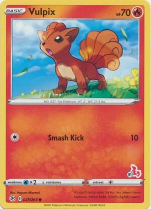 Fusion Strike 029/264 Vulpix (Cinderace Symbol 31)