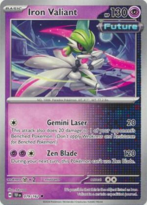 SV Temporal Forces 079/162 Iron Valiant (Non-Holo)
