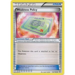 XY Primal Clash 142/160 Weakness Policy