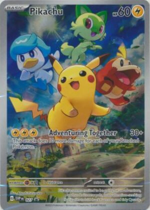 Scarlet & Violet Promo SVP027 Pikachu (Full Art)