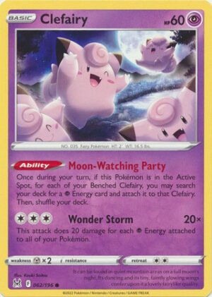 SWSH Lost Origin 062/196 Clefairy
