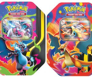 Mega Charizard Tin- Bundle of 2 (Charizard X & Y)
