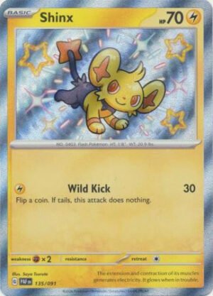 SV Paldean Fates 135/091 Shinx (Holo Shiny)