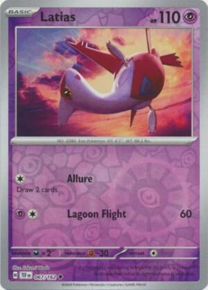 SV Temporal Forces 067/162 Latias (Reverse Holo)