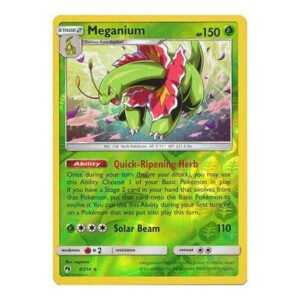 SM Lost Thunder 8/214 Meganium (Reverse Holo)