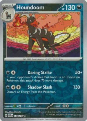 SV Obsidian Flames 133/197 Houndoom (Reverse Holo)