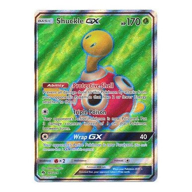 SM Lost Thunder 195/214 Shuckle GX (Full Art)