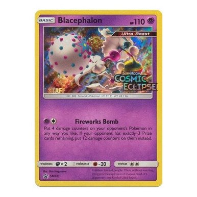 Sun & Moon Promo SM221 Blacephalon (Staff)