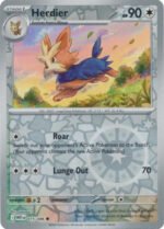 SV White Flare 075/086 Herdier (Reverse Holo)
